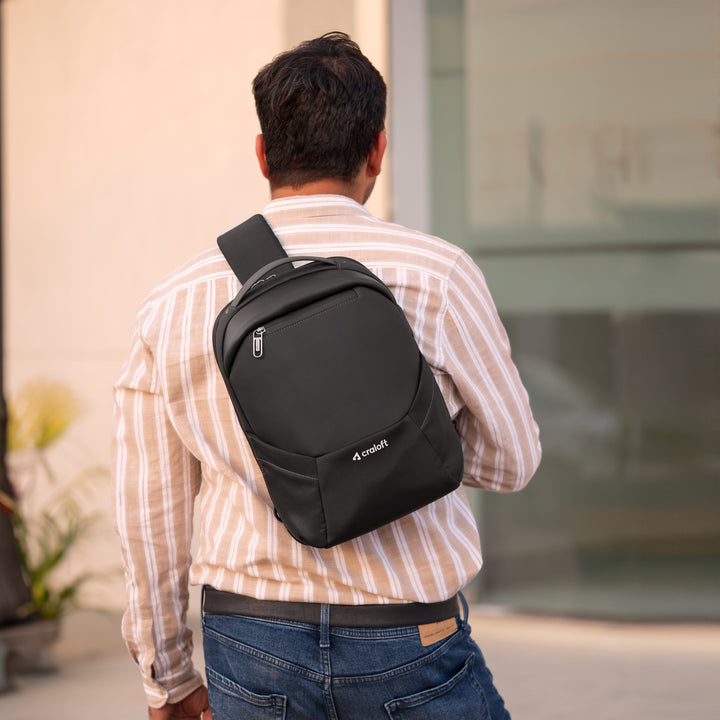 Mobiq Crossbody Sling Bag with Fast USB Charging Port & Anti Theft Poc ...